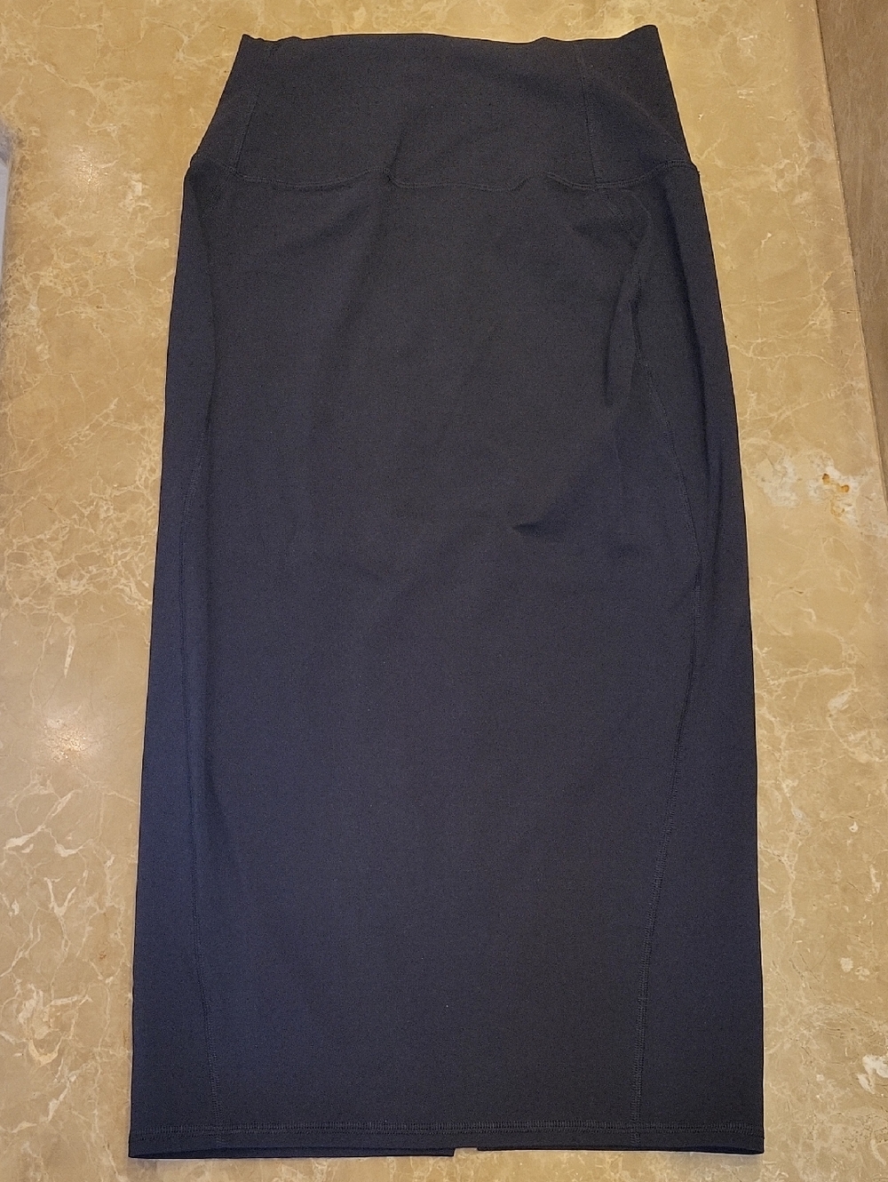 *lululemon athletica Black Stretch Pencil Skirt, Sz 6